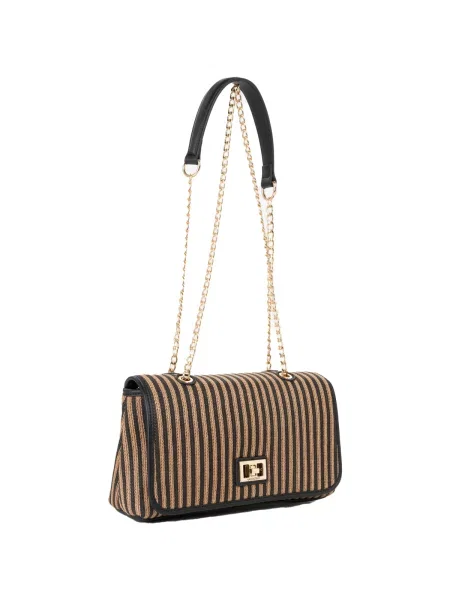 Valentino Bags crossbody kabelka dámska pletená SELENE béžová