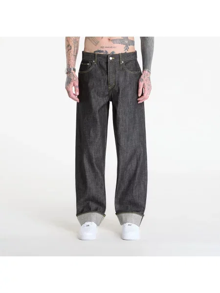 Blugi REPRESENT Selvedge Denim Midnight Black 32 negru