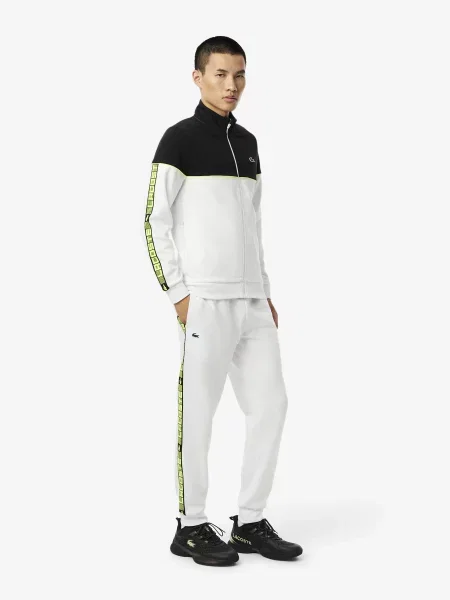Спортивные штаны Lacoste белые