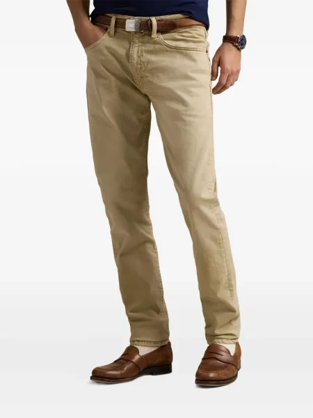 Krátký kostkovaná kšiltovka Polo Ralph Lauren s potiskem zelená