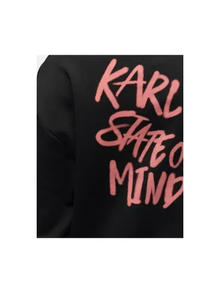 Mikina Karl Lagerfeld čierna