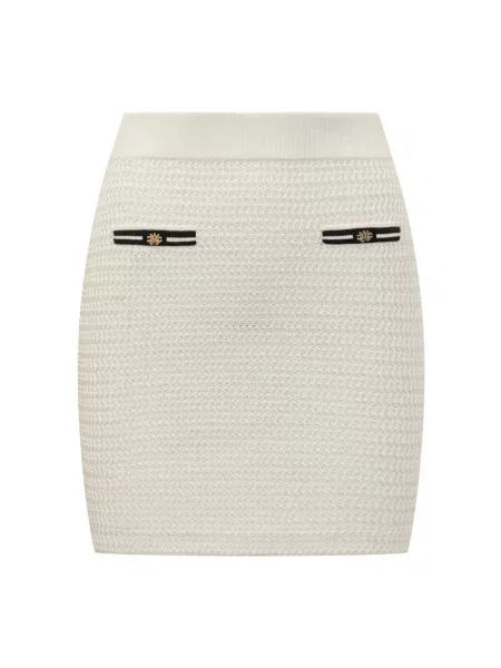Mała mały spódnica mini Amiri beżowa