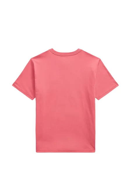 Koszulka polo dziecięca Polo Ralph Lauren różowa