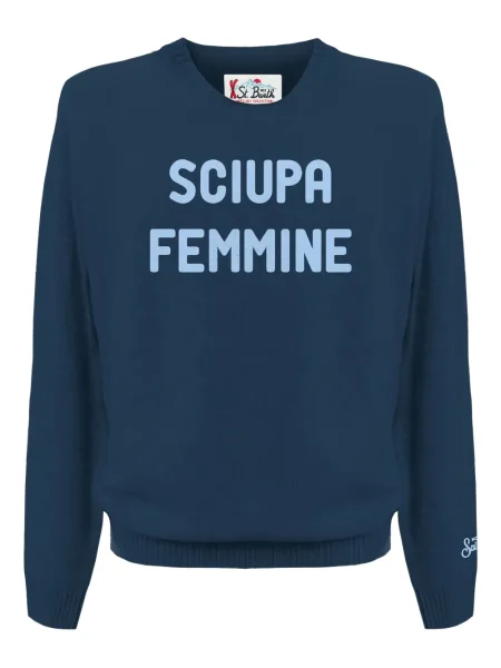 Sweter dziecięcy Mc2 Saint Barth niebieski