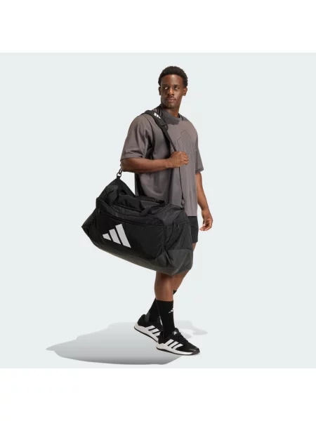 ADIDAS PERFORMANCE Sportovní taška TRAINING DEFENDER DUFFLE BAG černá bílá