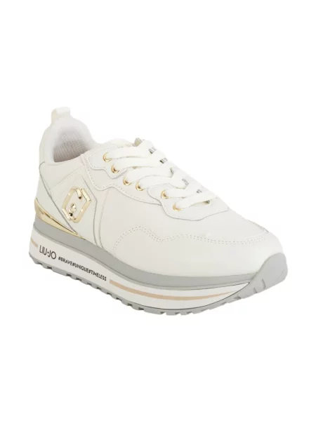 Sneakersy Liu Jo skórzane białe