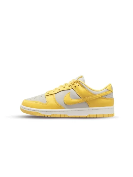 Sneakersy Nike Dunk skórzane żółte