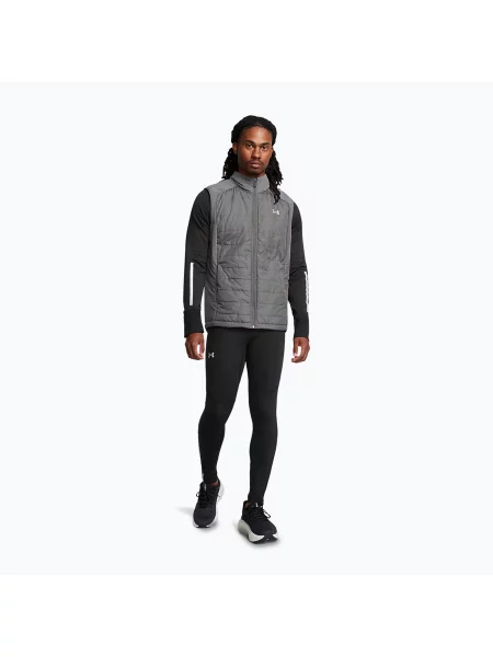 Běžecká vesta Under Armour Storm Session Run Vest castlerock/reflective šedá