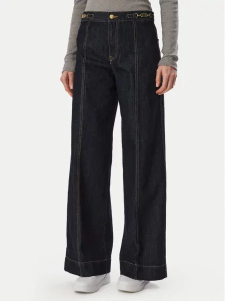 Tommy Hilfiger Τζιν Indie Σκούρο Wide Leg μπλε