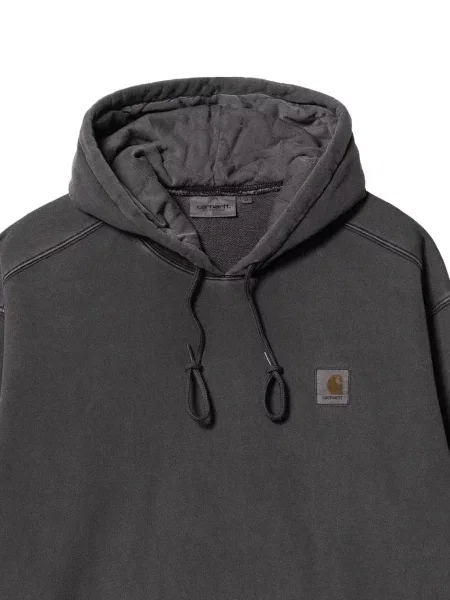 Суичър с качулка Carhartt Wip с качулка сиво