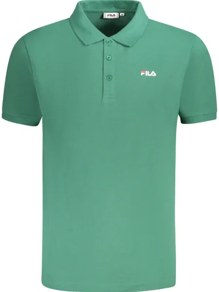 Polo Fila cu mâneci scurte verde