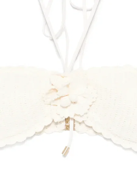 Bikini Zimmermann cu model floral tricotate