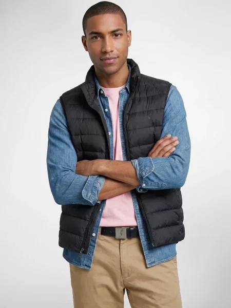 Pliabil geacă Polo Ralph Lauren negru