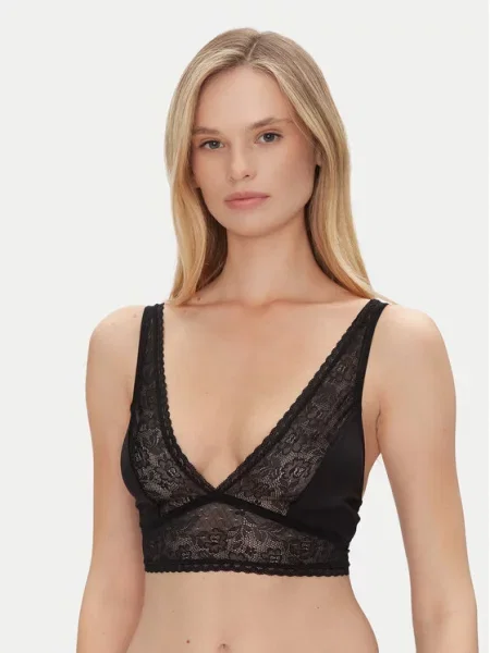 YSABEL MORA Podprsenka Bralette černá