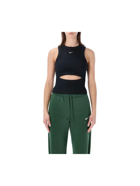 Dzianinowa podkoszulka Nike czarna