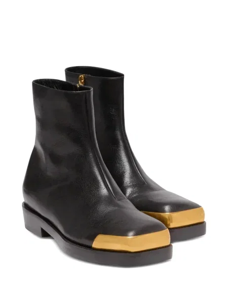 Botine Balmain din piele negru