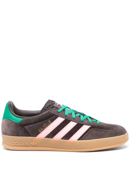 Sneakersy Adidas Gazelle brązowe