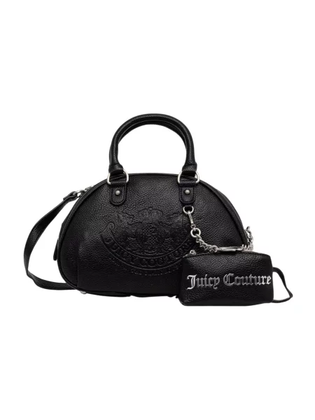 Juicy Couture torebka crossbody z imitacji skóry TWIG NARRATIVE czarna