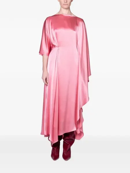 Rochie Roksanda asimetrică roz