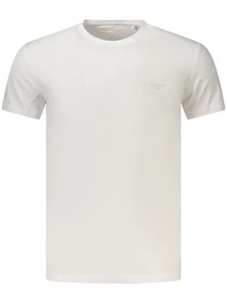 Tricou Guess Jeans alb