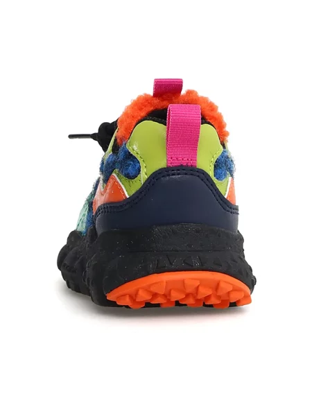 Sneakersy dziecięce Flower Mountain niebieskie