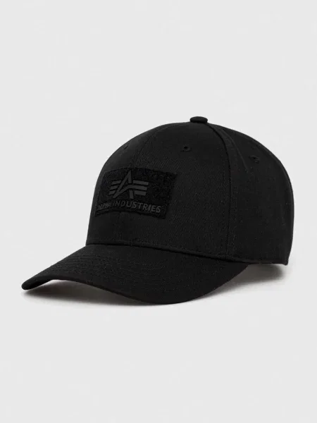 ALPHA INDUSTRIES Șapcă negru
