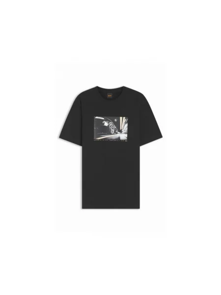 BOSS T-Shirt Te Motors czarny