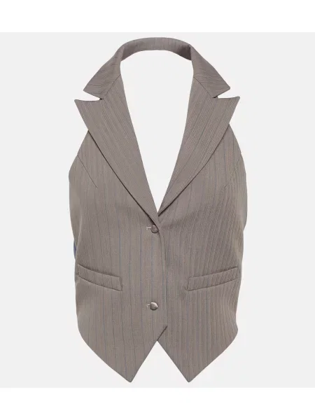 Vestă Didu cu dungi gri