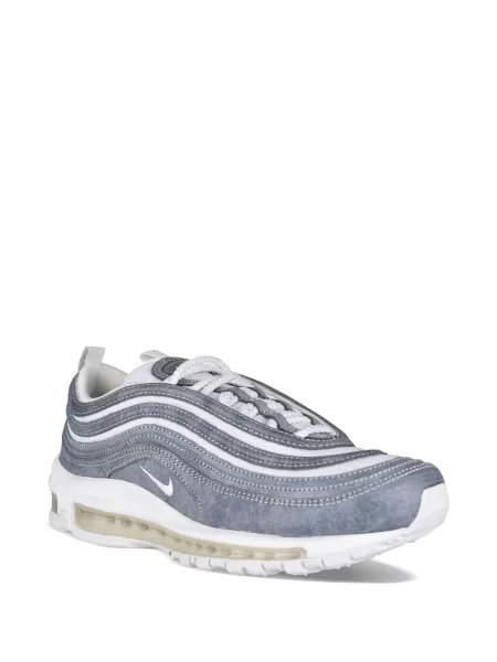 Sneakerși Comme Des Garçons cu broderie albastru