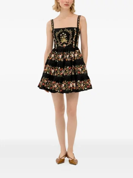 Rochie mini Agua By Agua Bendita negru