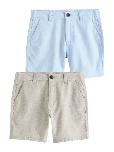 Next Pantaloni deschis / grej albastru