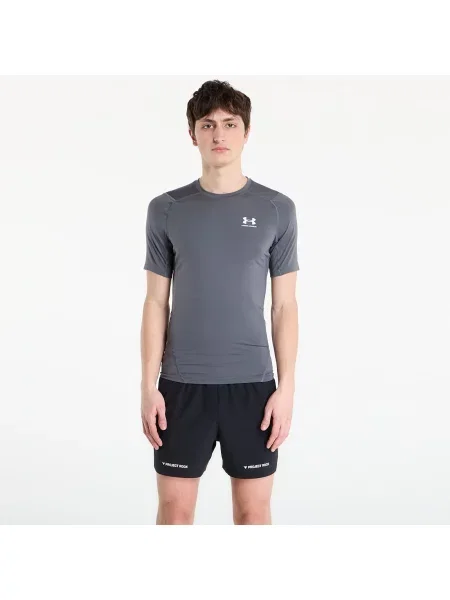Tricou Under Armour HG Armour Comp SS ? S gri