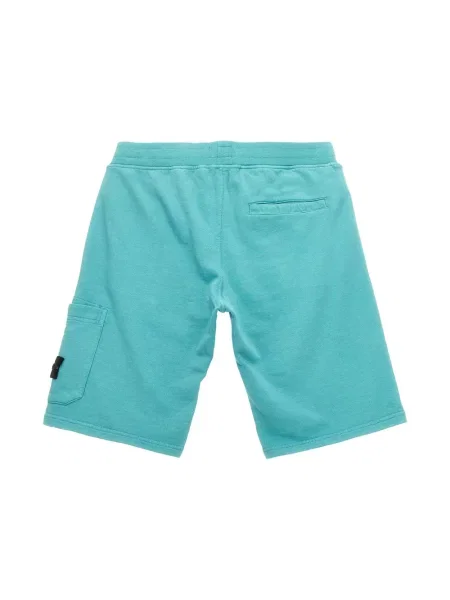 Bermudy dziecięce Stone Island niebieskie