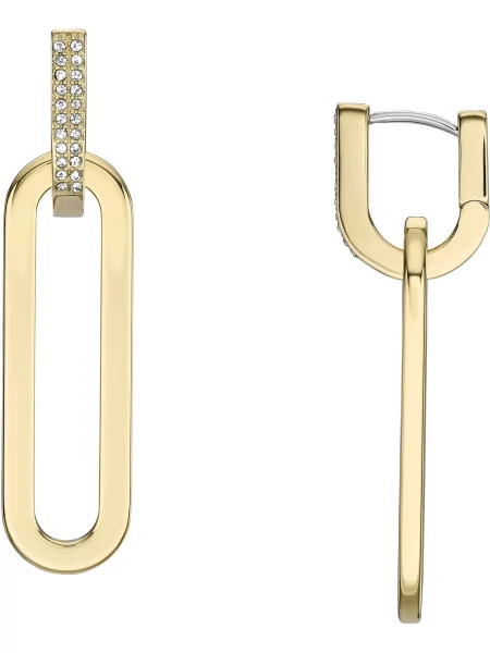 FOSSIL Cercei Heritage / transparent auriu