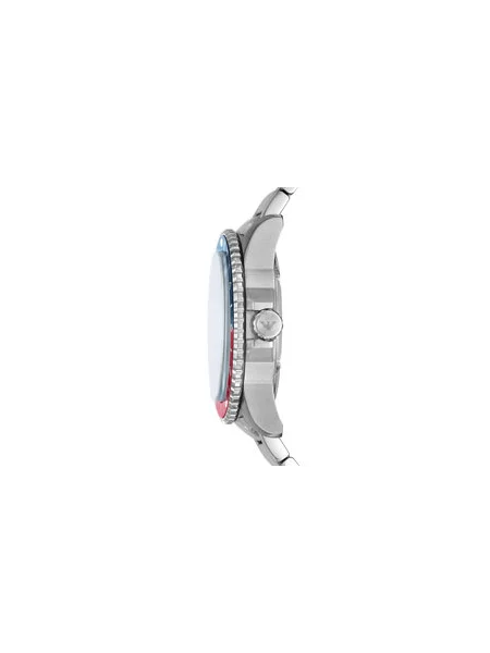 Karóra Emporio Armani Diver Silver/Navy haditengerészet