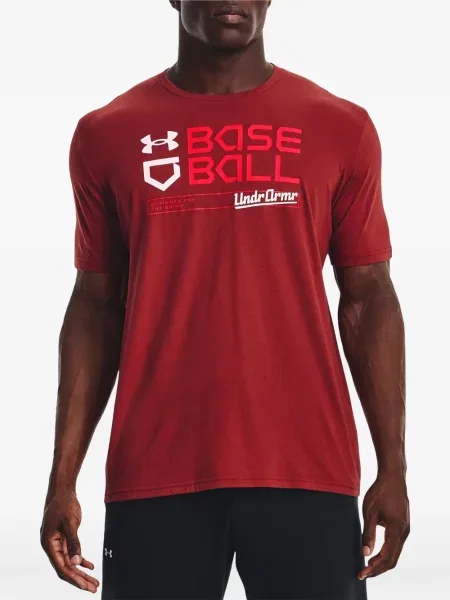 Tricou Under Armour cu imagine roșu