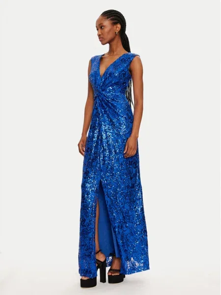 Rinascimento Rochie de seară albastru