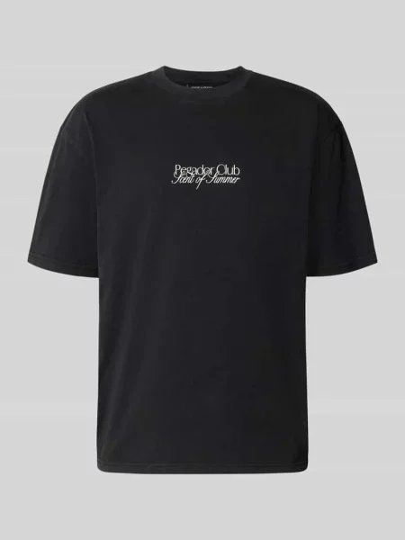Oversized t-shirt z nadrukiem z logo model Ramon' Pegador
