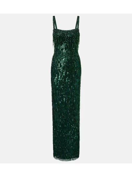 Rochie Jenny Packham verde