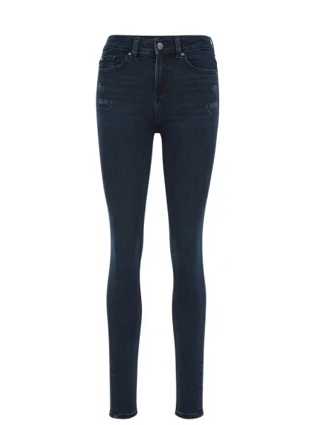 WE Fashion Jeans The Hugger marin albastru