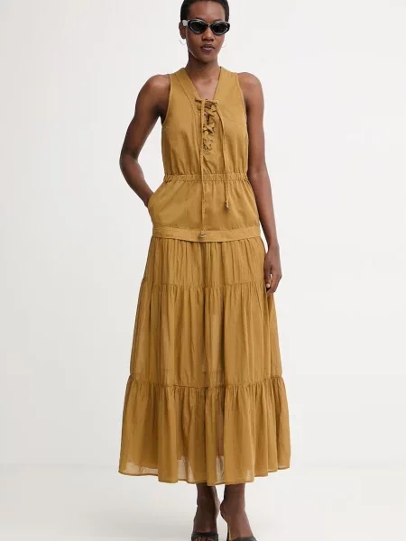 Pinko rochie de vară din verde