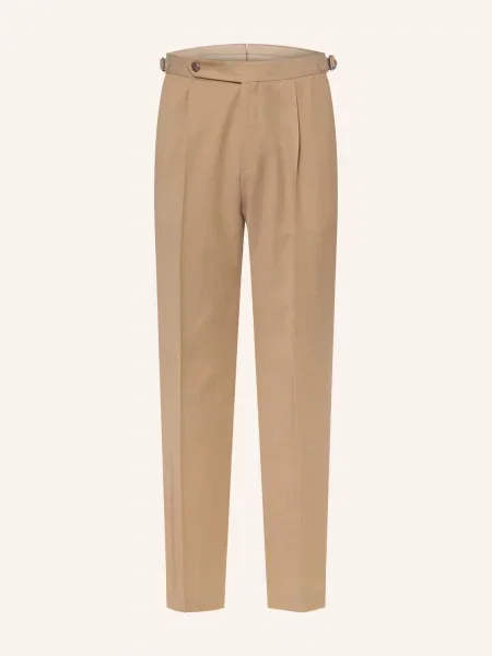 Boss Oblekové Kalhoty Perino Slim Fit medium beige béžové