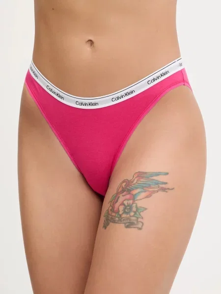 Calvin Klein Underwear kalhotky s růžové