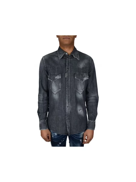 Koszula Dsquared2 czarna