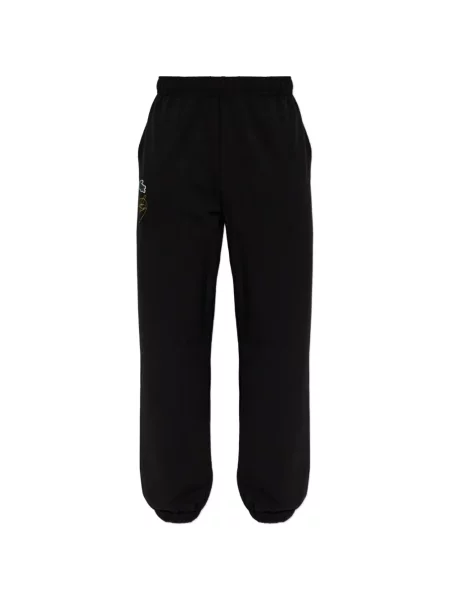 Pantaloni Lacoste alergare negru