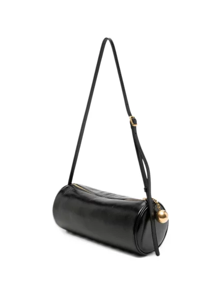 Geantă plic Jimmy Choo din piele negru