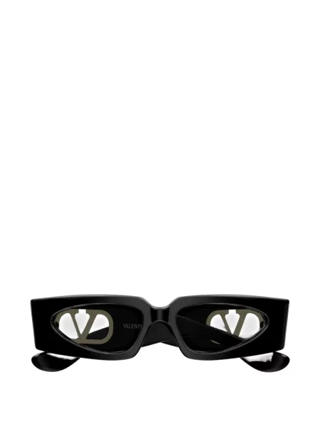 Ochelari de soare Valentino Garavani Eyewear cu imprimeu geometric negru