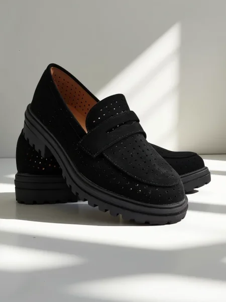Pantofi loafer Resti negru