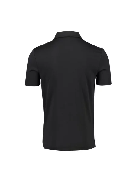 BOSS polo gładki czarny