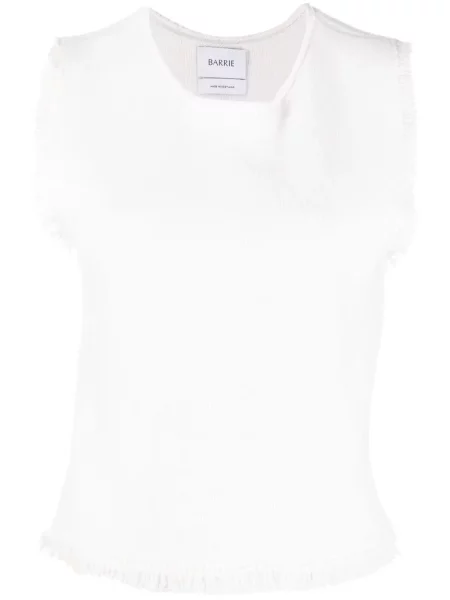 Top Barrie cu franjuri tricotate
